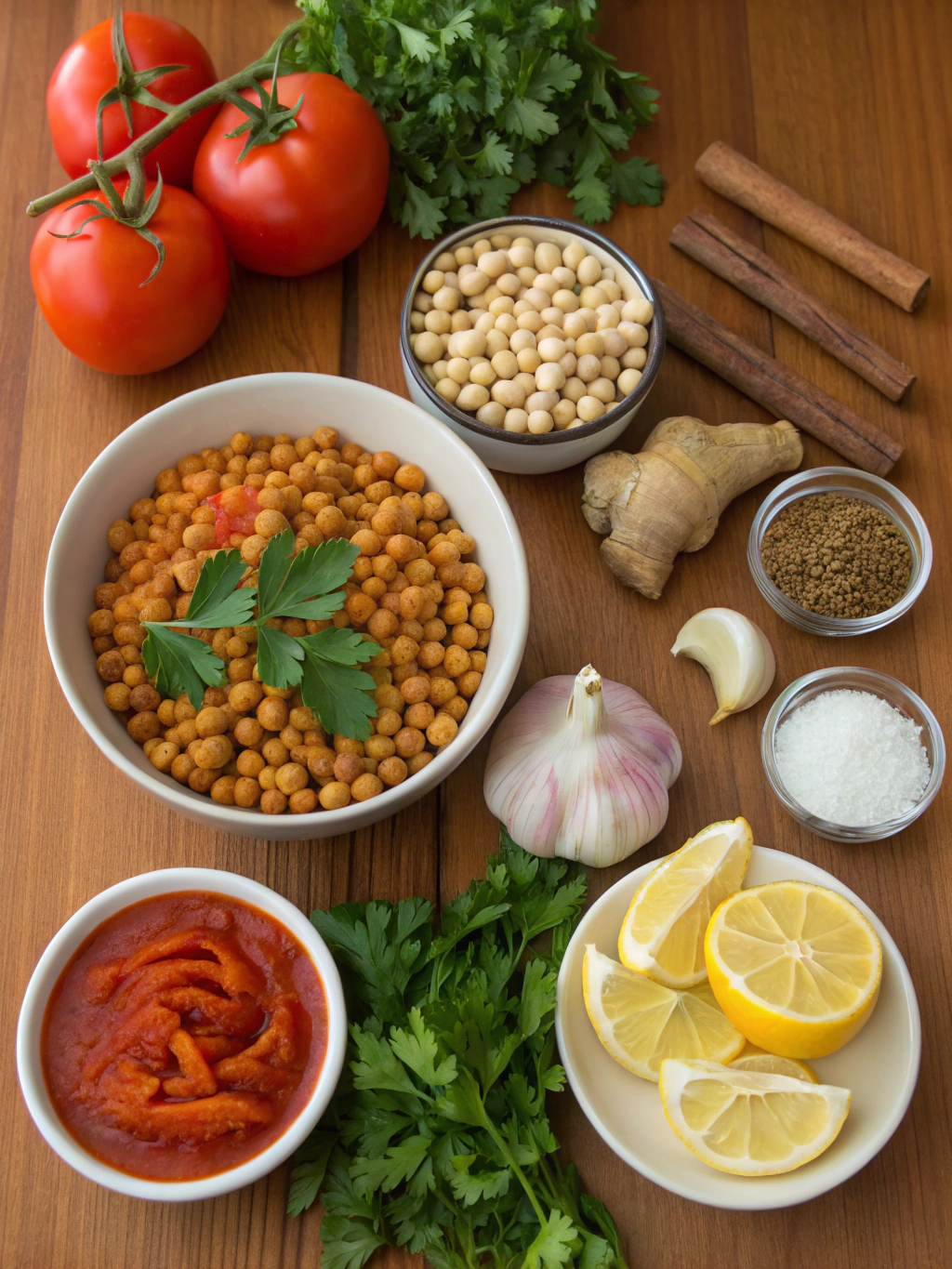 Moroccan Harira Soup Recipe ingredients