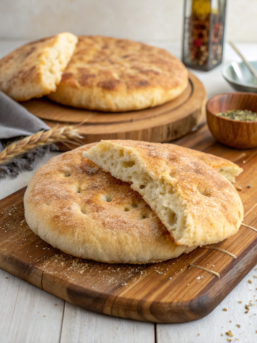 Moroccan Khobz Bread