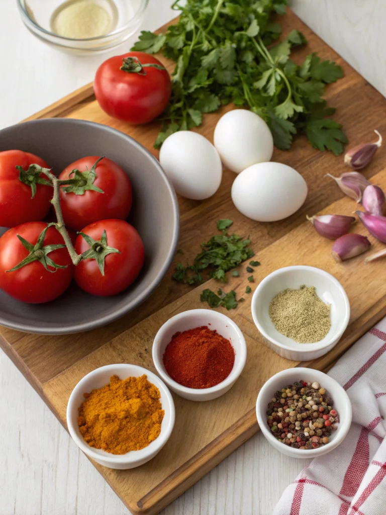 Moroccan scrambled eggs
