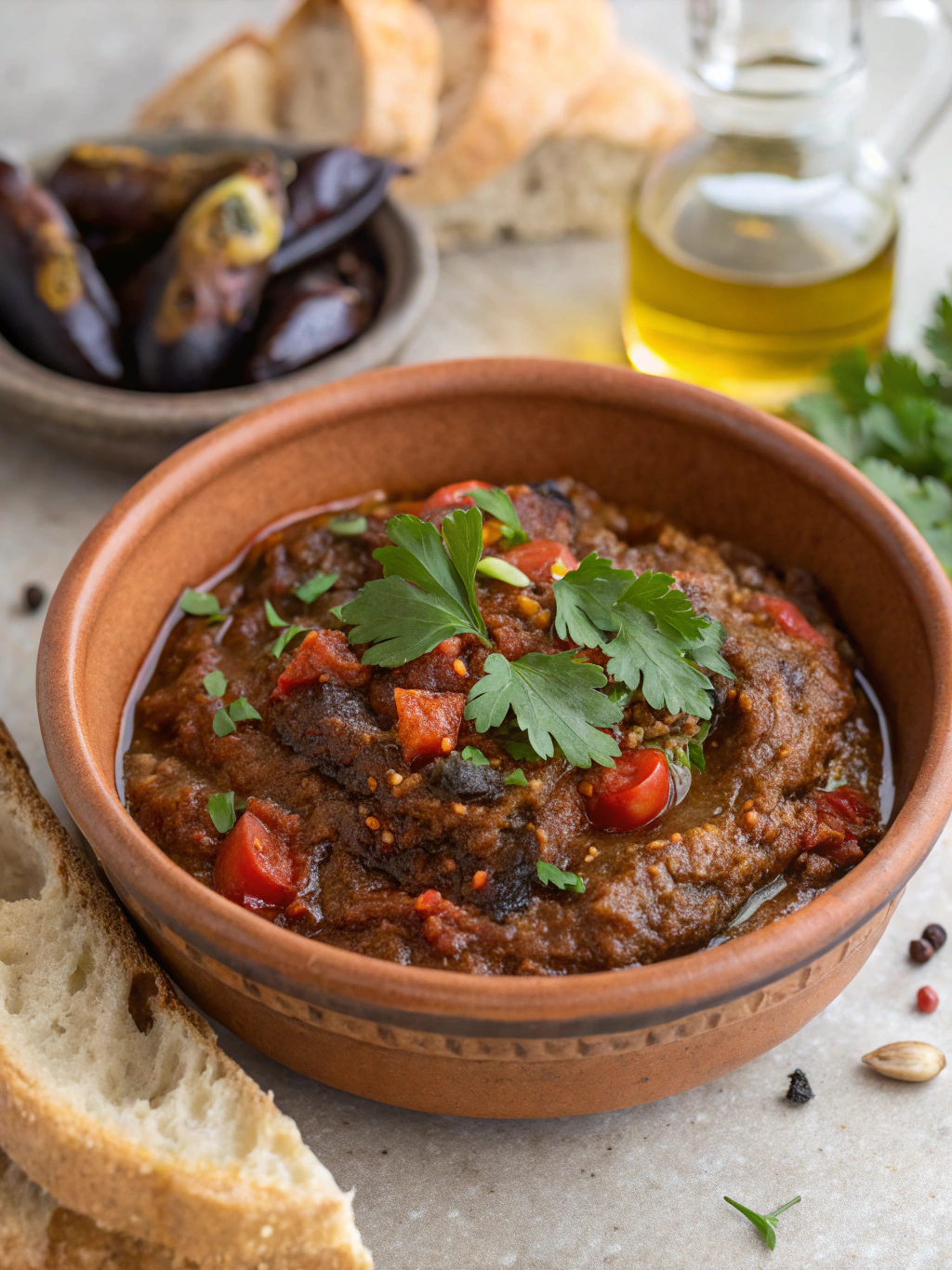 Moroccan Zaalouk: How to Make Authentic Roasted Eggplant